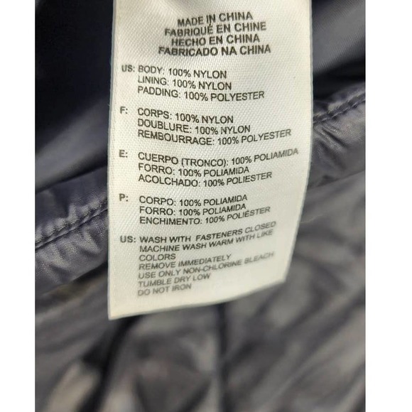 Men's Adidas 3 Stripe TS Climaproof Puffer Black On‎ Black Jacket Size XL - Picture 10 of 10